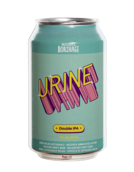 Brasserie du Borinage · Urine - canette 33 cl