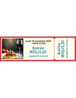 Soirée Bojo bolo